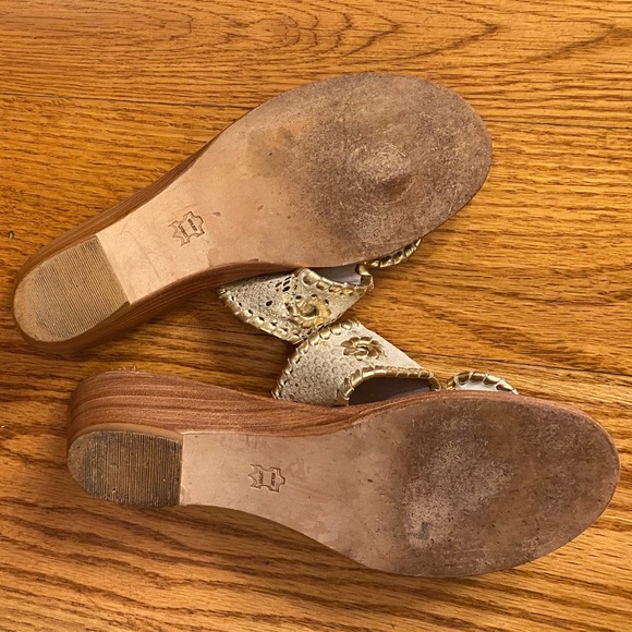 Jack Rogers Wedge, Gold